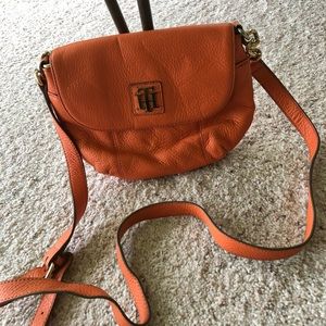 Tommy Hilfiger Cross Body Purse. Orange Bag